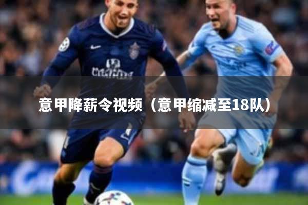 意甲降薪令视频（意甲缩减至18队）