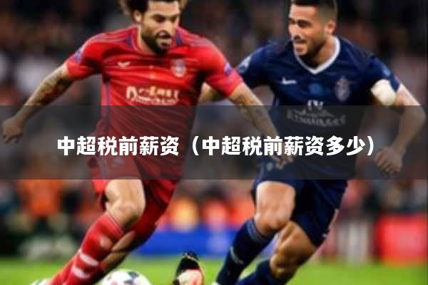 中超税前薪资（中超税前薪资多少）